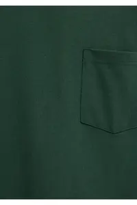 Mavi Pocket Detailed Green Basic T-Shirt Loose Fit / Loosely Comfortable Cut 066248-81570 - Image 7