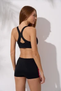 Pierre Cardin OF shorts Swim Bikini Set Black 241277 - Image 2