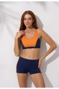 Pierre Cardin OF shorts Swim Bikini Set Navy Blue 241277 - Image 2