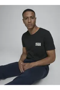Jack & Jones Jack Jones Corp Logo Regular Fit Men's T-Shirt - Image 5
