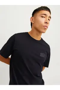 Jack & Jones Jack Jones Corp Logo Regular Fit Men's T-Shirt - Image 6