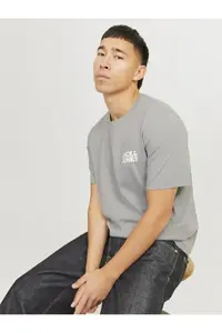 Jack & Jones Jack Jones Corp Logo Regular Fit Men's T-Shirt - Image 3
