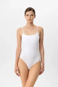 Pierre Cardin Economic Pack of 2 1208 Soul Cotton Thin Strap Snap Undershirt Set - Image 2