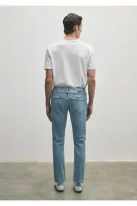 Mavi Marcus Premium Blue Hazy Light Jean Trousers - Image 4