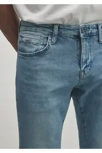Mavi Marcus Premium Blue Hazy Light Jean Trousers - Image 6