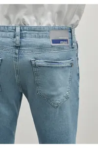 Mavi Marcus Premium Blue Hazy Light Jean Trousers - Image 7