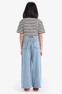 DeFacto Wide Leg Wide Leg Jean Trousers Girl - Image 6