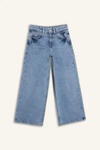 DeFacto Wide Leg Wide Leg Jean Trousers Girl - Image 7