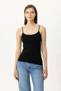 Pierre Cardin Economic Pack of 2 1206 Tiger Cotton Thin Strap Undershirt Set - Image 2
