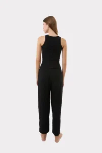 Cottonhill Cotton Thick Strap Ribbed Women's Athlete 3 Pack - Image 8