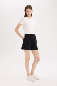 DeFacto Regular Fit Basic Shorts - Image 3