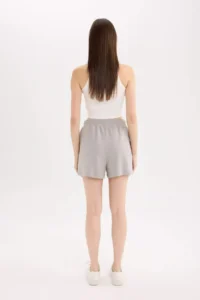 DeFacto 100% Cotton Elastic Waist with pocket Shorts - Image 6