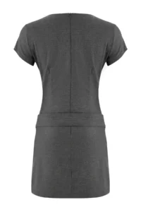 TRENDYOLMİLLA Limited Edition Anthracite Arched Short / Mini Weaving Dress - Image 7