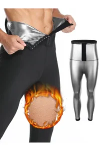 MİSTİRİK Sauna-Tights Model Slimming Thermal Sauna Agraffiti Sports Tights