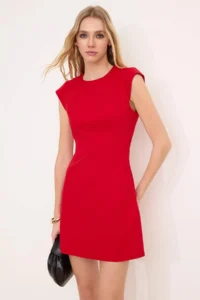 TRENDYOLMİLLA Rejection A Cut Short / Mini Weaving Dress - Image 2