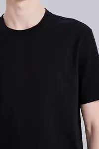 DeFacto 100% Cotton New Regular Fit Crew Neck Basic Plain Short Sleeve T-Shirt - Image 4