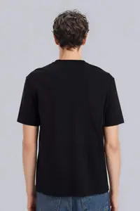 DeFacto 100% Cotton New Regular Fit Crew Neck Basic Plain Short Sleeve T-Shirt - Image 5