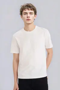 DeFacto 100% Cotton New Regular Fit Crew Neck Basic Plain Short Sleeve T-Shirt - Image 3