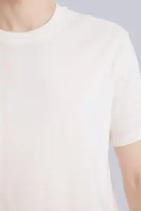 DeFacto 100% Cotton New Regular Fit Crew Neck Basic Plain Short Sleeve T-Shirt - Image 4