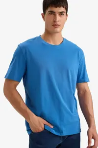 DeFacto 100% Cotton Basic T-Shirt - Image 3