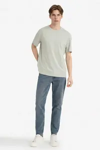 DeFacto 100% Cotton Basic T-Shirt - Image 2