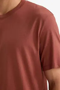 DeFacto 100% Cotton Basic T-Shirt - Image 3