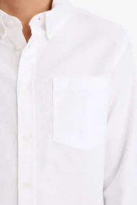 DeFacto Boys' Oxford Long Sleeve Shirt - Image 4