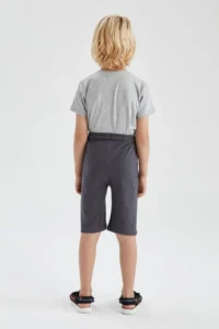 DeFacto Boys' Basic Bermuda W9039a622sp - Image 5