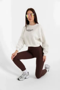Domoda Dark Brown, Fleece Elastic, Raised, Ribbed, Combining Interlock Winter Knitted Tights @verona - Image 7