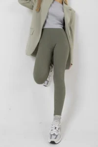 Domoda Mint Fleece, Elastic, Raised, Ribbed, Combining Interlock Winter Knitted Tights @verona - Image 3