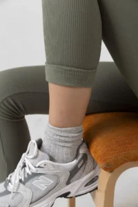 Domoda Mint Fleece, Elastic, Raised, Ribbed, Combining Interlock Winter Knitted Tights @verona - Image 4