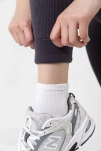 Domoda Smoked Fleece, Elastic, Raised, Ribbed, Combining Interlock Winter Knitted Tights @verona - Image 4