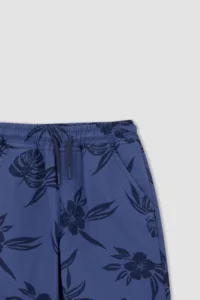 DeFacto Boy's Basic Linen Look Bermuda X3076a622hs - Image 7