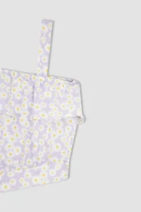 DeFacto Girls' Flower Patterned Blouse - Image 6