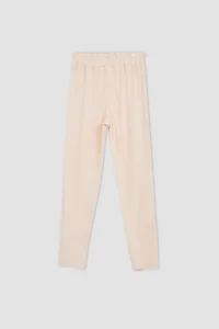 DeFacto Girls' Paperbag Waist Pants X3858a622sm - Image 3