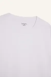DeFacto Oversized Fit Crew Neck Cotton Premium T-Shirt - Image 7