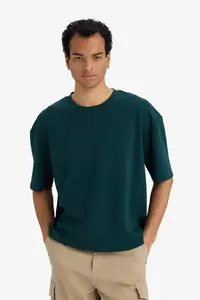 DeFacto Nefes Alabilen Oversized T-Shirt - Image 3