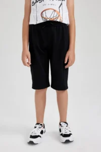 DeFacto Boy's Regular Fit Flexible Waisted Cargo Pocket Roller - Image 3