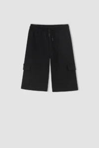 DeFacto Boy's Regular Fit Flexible Waisted Cargo Pocket Roller - Image 5