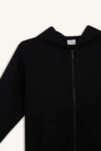 DeFacto Boys' Hooded Thick Cardigan - Image 7