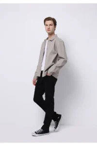 Colin's Straight Fit Low Waist Straight Leg Men's Black Jeans Pants - Image 3