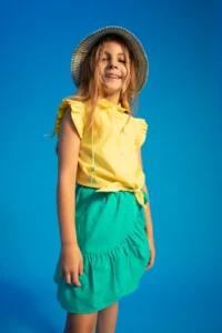 DeFacto Girls' Cotton Skirt Y0193a622sm - Image 3