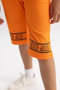 DeFacto Boys' Printed Bermuda Shorts Y1285a622sm - Image 4