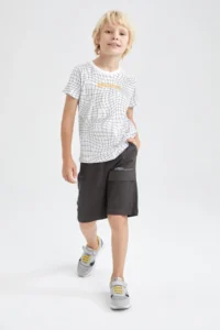DeFacto Boys' with pocket Shorts Y3165a622hs - Image 2