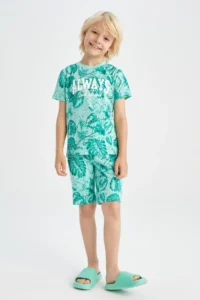 DeFacto Boys' Patterned Shorts Y5043a622sm - Image 2