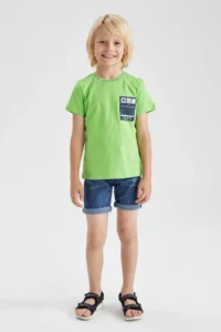 DeFacto Boys' Jeans Shorts Y5914a622sm - Image 2