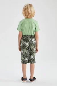 DeFacto Boys' Patterned Bermuda Shorts Y6500a622hs - Image 4