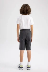 DeFacto Boys' Regular Fit Pique Shorts - Image 4