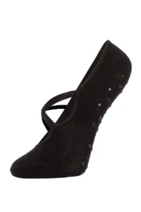 DeFacto Women's 2-pack Cotton Non-Slip Sole Pilates Socks - Image 3