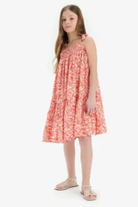 DeFacto Strappy Floral Patterned Summer Dress Girl - Image 2
